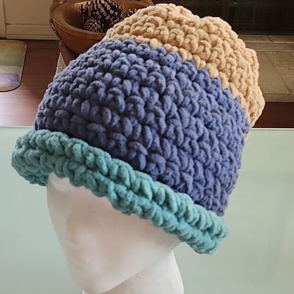Hand Knit Hat - Picture 1 of 4